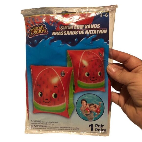 Splash n Swim Floaties Beach Ball Arm NWT - Picture 5 of 7